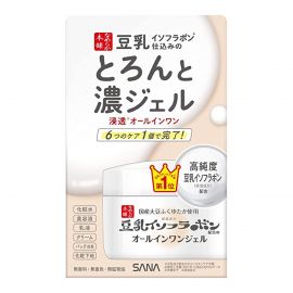 1号仓-莎娜 滋润补水丰盈紧肤 豆乳美肌多效保湿凝胶霜 100g SANA 六效合一精简护肤