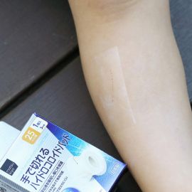 2号仓-松本清matsukiyo 防水防菌 水胶体敷料创可贴 25mm×3m/卷 低过敏可手撕半透明防菌保护伤口