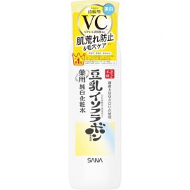 1号仓-莎娜 豆乳美白 毛孔修护 均匀肤色 化妆水 150ml  SANA 抑制黑色素生成 抗干燥 改善粗糙【寒冷地区慎拍，易冻结】
