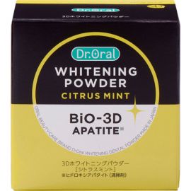 1号仓-Dr.Oral蒂奥拉 深层美白 清除牙齿黄渍 呵护牙龈 粉末牙膏 柑橘薄荷 25g 清新口气 柠檬酸 去除黄渍牙垢