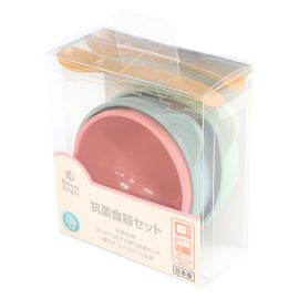 1号仓-西松屋SmartAngel 抗菌儿童餐具组合宝宝餐具 1套