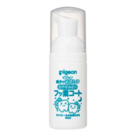 1号仓-贝亲 安全配方 预防蛀牙 细腻泡沫 乳牙氟护涂层 40ml Pigeon 牙齿强化 使用方便 天然口感 婴儿口腔护理