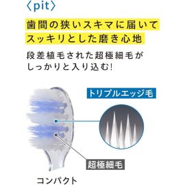 1号仓-丹特博 阶梯式植毛 清洁牙缝死角 针对性地清洁 超小头牙刷 1支 普通刷毛 深入牙缝 提升清洁效率 