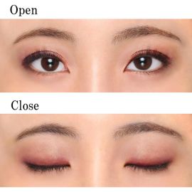 1号仓-千肤恋 细腻服帖 持久显色 易晕染 双色眼影盘 2.4g CHIFURE 哑光珠光 柔滑粉质 贴合眼皮 不飞粉