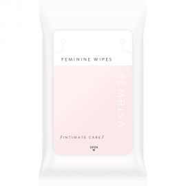 1号仓-松本清FEMRISA 亮白滋润私处专用洁肤湿巾 牡丹花香味 24片 女性护理 适用婴儿 可冲入马桶 柔软无纺布 温和去污