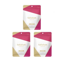 1号仓-LuLuLun 抗衰紧致补水提亮 Over45保湿紧致面膜 7片 3个装 提升弹力去暗沉 熟龄肌护理