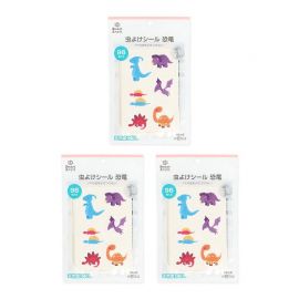2号仓-西松屋 夏日必备 天然植物精油 恐龙图案 防蚊贴 96枚 3个装 Smart Angel 柠檬桉油 儿童适用 预防蚊叮虫咬
