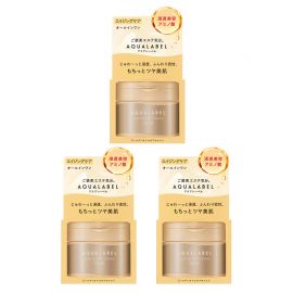 1号仓-资生堂 水之印 五合一弹力紧致抗皱啫喱面霜 90g 3个装 SHISEIDO AQUALABEL 2023年新版