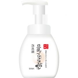 1号仓-莎娜 深层清洁控油补水保湿 豆乳美肌泡沫洗面奶 200ml SANA 绵密泡沫洁面慕斯 