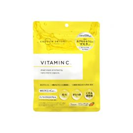 1号仓-capsule serum 淡化暗沉 提亮肤色 改善肤质粗糙 纳米维C精华面膜 7片 3个装 集中护理 通透感 毛孔护理