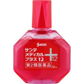 2号仓-参天制药 Sante参天 Medical Plus 12 护理型抗疲劳角膜护理眼药水 缓解眼睛疲劳 12ml【第2类医药品】【寒冷地区勿拍，易冻结】