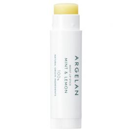 1号仓-松本清ARGELAN 成分天然 持久保湿 清爽不腻 润唇膏 4g 柠檬薄荷香 温和配方 清爽凝润