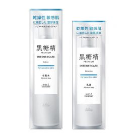 【停产】1号仓-高丝黑糖精 温和高保湿 敏感肌高效护理水乳套装 化妆水150ml+乳液120ml KOSE Intense Care 调理干燥性敏感肌【寒冷地区慎拍，易冻结】