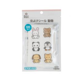 2号仓-西松屋 夏日必备 天然植物精油 可爱动物图案 防蚊贴 96枚 Smart Angel 柠檬桉油 儿童适用 预防蚊叮虫咬