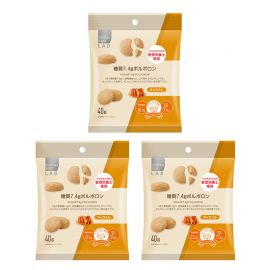 2号仓-松本清matsukiyo LAB 高纤低碳水西班牙酥饼 小饼干 焦糖味 40g 3个装 膳食纤维 低糖【食品短保，请勿大量囤货】