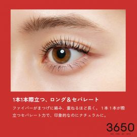 1号仓-3650 防晕染浓密纤长卷翘速干持久 纤长睫毛膏 6.5g 温水可卸 