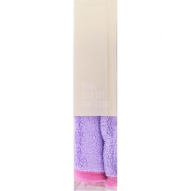 1号仓-蔻吉特 含阿甘油 弹力带设计 瞬吸速干 干发帽毛巾 1条 紫色 BEAULy 减少吹风时间 大尺寸 松紧设计