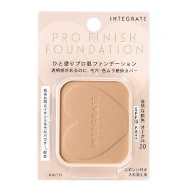 1号仓-资生堂完美意境 长效持妆素肌感 矿物光泽粉饼替换装 oc20 10g SHISEIDO INTEGRATE 自然遮盖毛孔色斑粉刺