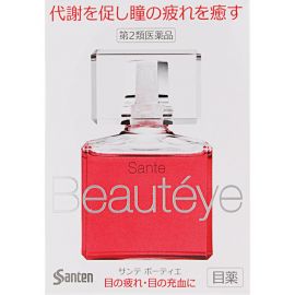 2号仓-参天制药 Sante参天Beauty eye玫瑰眼药水滴眼液清凉缓解视疲劳消炎干涩视力模糊12ml【第2类医药品】【寒冷地区勿拍，易冻结】