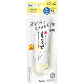 1号仓-SANA莎娜 豆乳美肌 美容液防晒妆前隔离乳 净白版 SPF50+ PA++++ 50g 妆前乳 熊果苷 保湿打底隔离