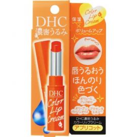 【廃盤】1号仓-DHC 淡彩有色润色滋润保湿护唇膏  橘红色