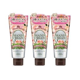 1号仓-高丝Precious Garden 水润保湿不粘腻 保湿护手霜 玫瑰香 70g 3个装 KOSE 秋冬防干防裂 珍贵花园