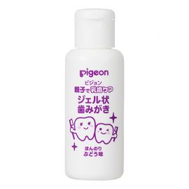 1号仓-贝亲 6个月以上宝宝可用 初期乳牙护理 婴幼儿牙齿护理凝胶 葡萄味 40ml Pigeon 含木糖醇与氟 无添加色素 成分温和 婴儿口腔护理