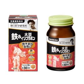 2号仓-野口医学研究所 铁和大豆异黄酮胶囊 成年女性补充雌激素 90粒