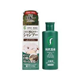 1号仓-利尻昆布 天然植物白发专用染发洗发水 深棕色 200ml