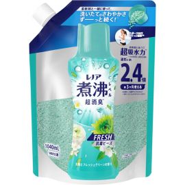 1号仓-Lenor 煮沸级除味抗菌 日常清新 衣物留香珠特大补充装 1040ml 阳光清新绿叶香 P&G 适用于滚筒洗衣机波轮洗衣机 香氛凝珠