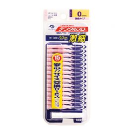 1号仓-丹特博 深入清洁齿缝呵护牙龈 牙缝刷I字型 0号0.6mm 10支装 强韧可弯曲清洁齿缝死角