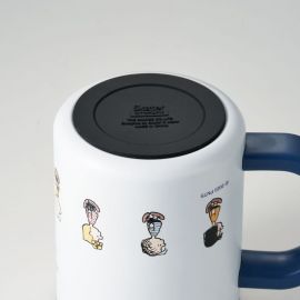 1号仓-斯凯达 双层结构设计 杯底防滑 保温保冷 不锈钢保温杯 附杯盖 330ml 1个 史努比图案 Skater 不易结露 方便直饮