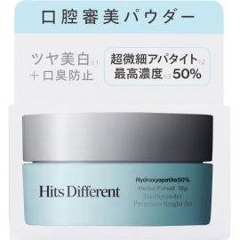 1号仓-松本清Hits Different 高浓度羟基磷灰石 净化牙垢 牙齿亮白 着色清洁 美白牙粉 18g 草本森林风味 定期牙齿护理 清新口气