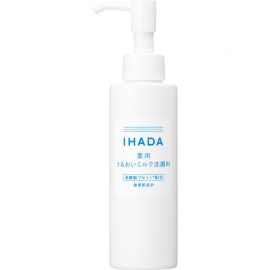 1号仓-资生堂IHADA 温和保湿锁水 呵护敏感肌 浓润牛奶洗面奶 140ml 预防肌肤粗糙 不刺激 不紧绷 无泡洗面奶 