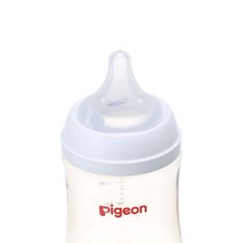 1号仓-贝亲 母乳衔接辅助 轻盈材质 PPSU塑料婴儿奶瓶 SS号 160ml Pigeon 母乳实感系列 防摔防胀气 易清洗 宽口径