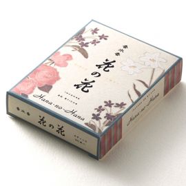 1号仓-日本香堂 印度白檀 东方花香 玫瑰百合堇菜 三香线香礼盒 30根 附香插 NipponKodo 典雅复古包装 香气层次丰富 冥想使用