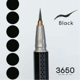 1号仓-3650 速干护睫防水防晕染温水可卸 眼线液笔 0.45ml 防止手抖轻松描画 丰盈立体线条 匠人制造