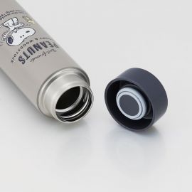 1号仓-斯凯达 超轻便携 双层结构设计 保温保冷 不锈钢保温杯 350ml 1个 史努比甩手图案 Skater 防滑瓶盖 结实耐用