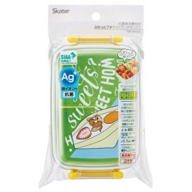 1号仓-斯凯达 抗菌可放洗碗机 便当盒 450ml 猫和老鼠三文治图案 1个 Skater 可微波 卡通饭盒 便携饭盒 带分格 汤姆杰瑞