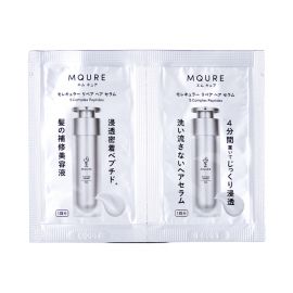 1号仓-松本清MQURE 深层修复受损 低分子肽免洗护发精华液试用装 2ml×2 柔顺润泽发丝