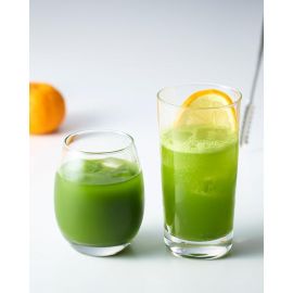 2号仓-壶市制茶本铺 日式风味 酸甜平衡 口感清爽 柚子抹茶粉 10g×5条 3个装 独立包装 冷热皆宜 无添加配方