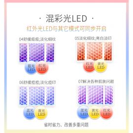 1号仓-belulu 光疗祛痘嫰肤 第3代美容院级大排灯LED+红外线美容仪 1台 抗皱 红蓝光子嫩肤