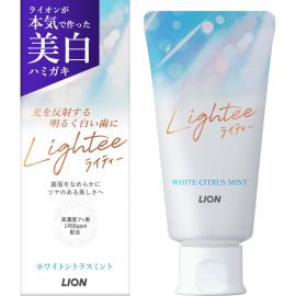 1号仓-LION狮王Lightee鎏光之境 美白牙膏 防口臭修复牙釉质 白柑橘薄荷香 53g
