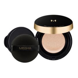 1号仓-谜尚 专业级覆盖遮瑕 魔法气垫 哑光感粉底液  SPF50+ PA++++ 15g Missha 粉饼膏 积雪草 防晒底妆 珠光感 