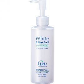 1号仓-酷雅 深层清洁去角质皮脂污垢 祛痘美白啫喱霜 200g Cure White Clear Gel 改善暗沉预防雀斑