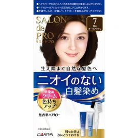 1号仓-塔丽雅 白发快染双管无味染发剂 7深黑棕 40g+40g DARIYA SALON de PRO 白发染发剂 最快15分钟上色