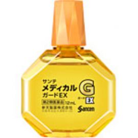 【停产】2号仓-参天制药 Sante参天G 金色眼药水修复眼角膜干涩炎症防止干眼症眼药水滴眼液 12ml【第2类医药品】【寒冷地区勿拍，易冻结】