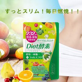2号仓-医食同源 营养平衡 提升代谢 植物发酵浓缩 藤黄果提取 Premium果蔬DIET酵素 120粒 ISDG 温和辅助 饮食搭配 减少油腻积累【保质期到：2026年4月3日】