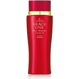 1号仓-高丝GRACE ONE 淡纹紧肤 胶原蛋白浓润水乳套装 化妆水超保湿型180ml+乳液130ml KOSE 深层抗氧化抗皱柔肤【寒冷地区慎拍，易冻结】