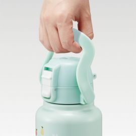 1号仓-斯凯达 双层真空 大容量长效保冷杯(不保温) 1000ml 米菲兔 1个 Skater 长时间保冷 手提便携水杯 Miffy